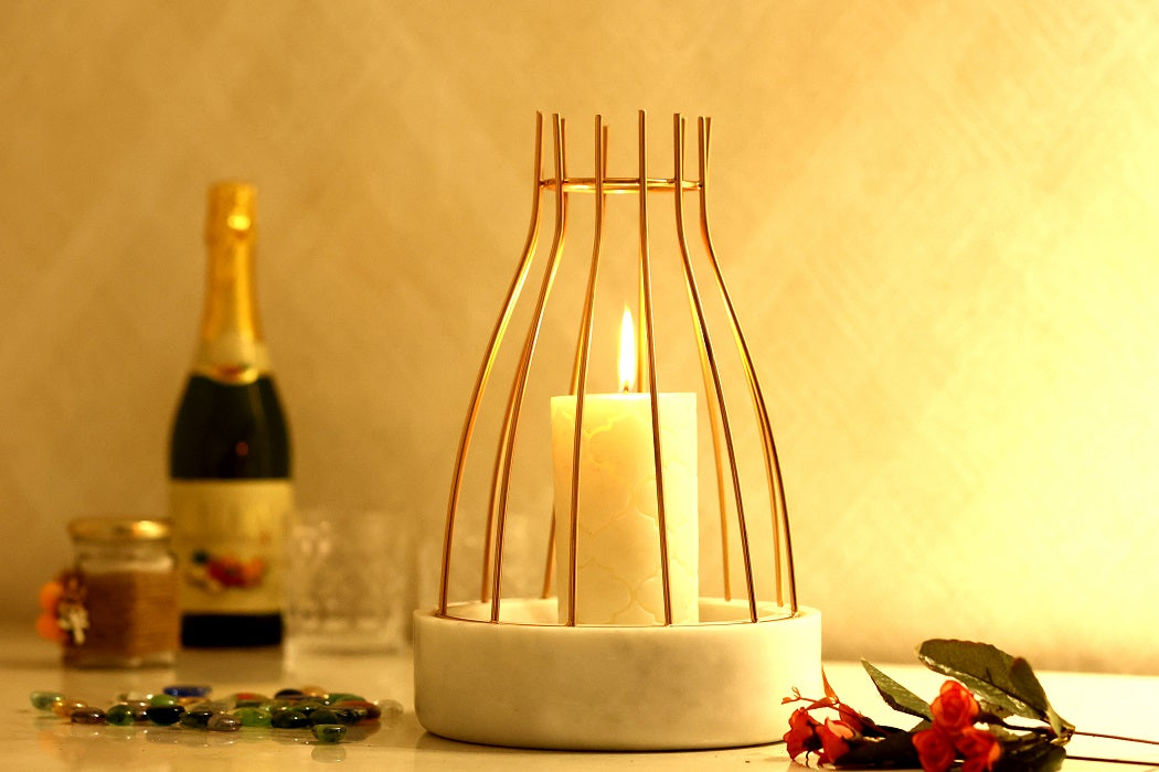 Marble Candle Holder