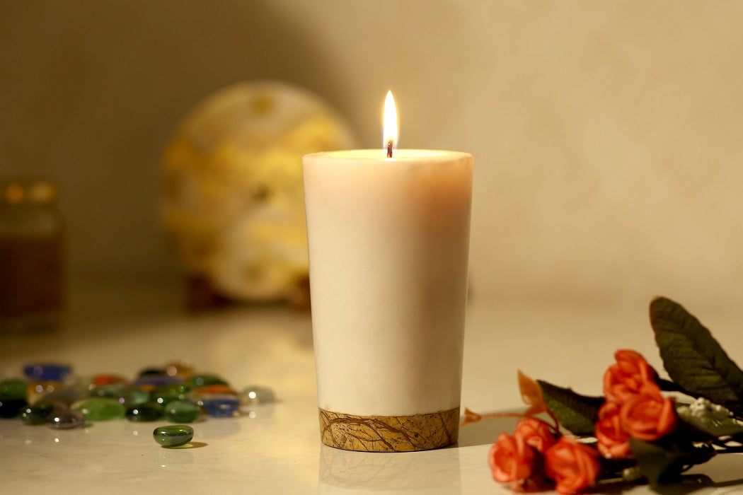 Marble Candle Holder