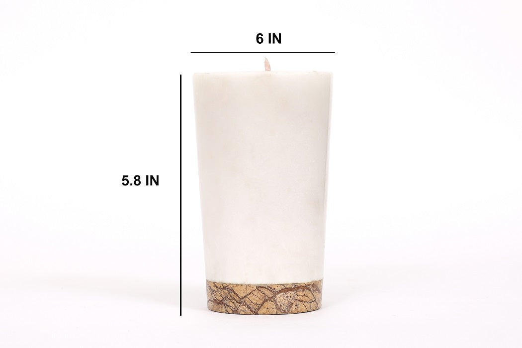 Marble Candle Holder
