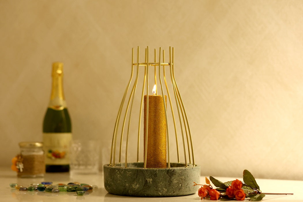 Marble Candle Holder