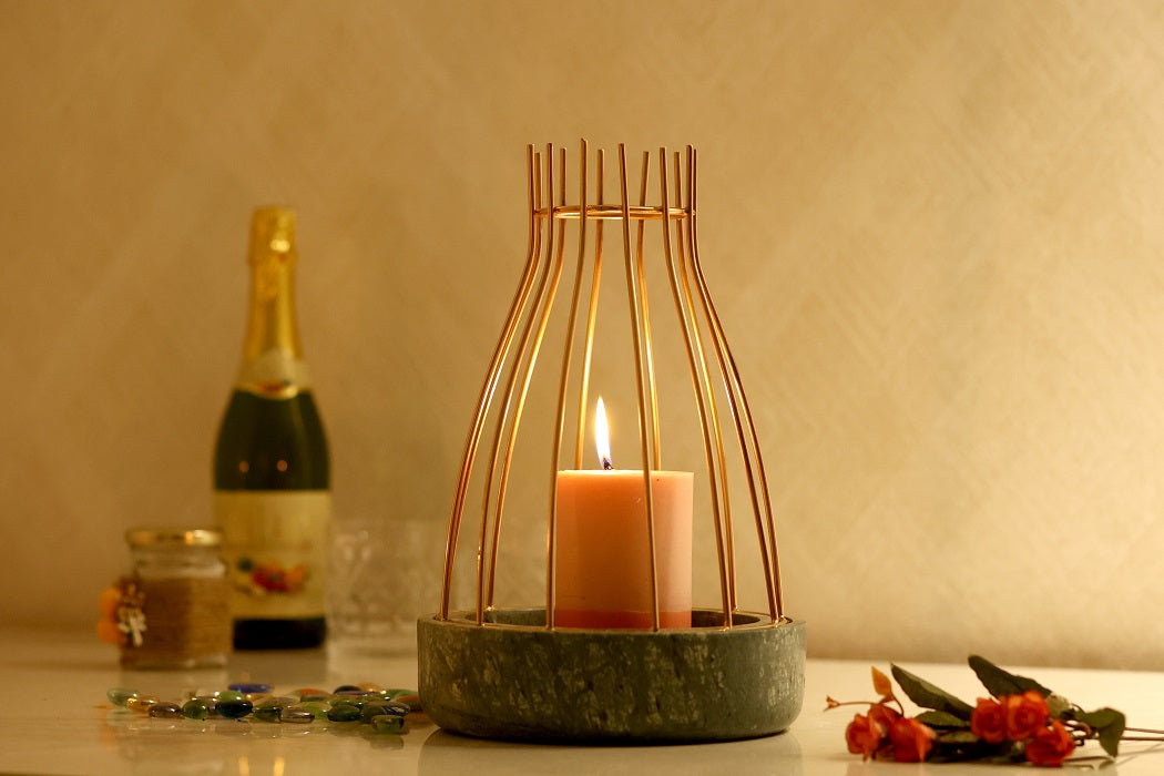 Marble Candle Holder