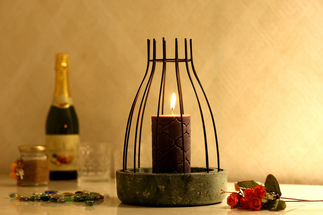 Marble Candle Holder