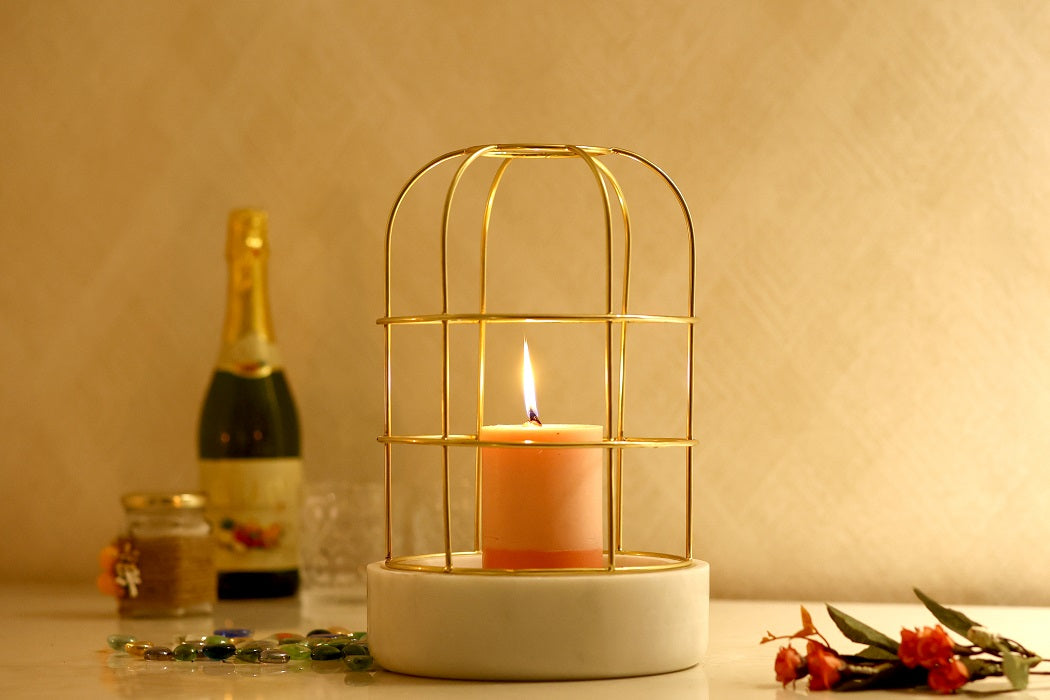 Marble Candle Holder
