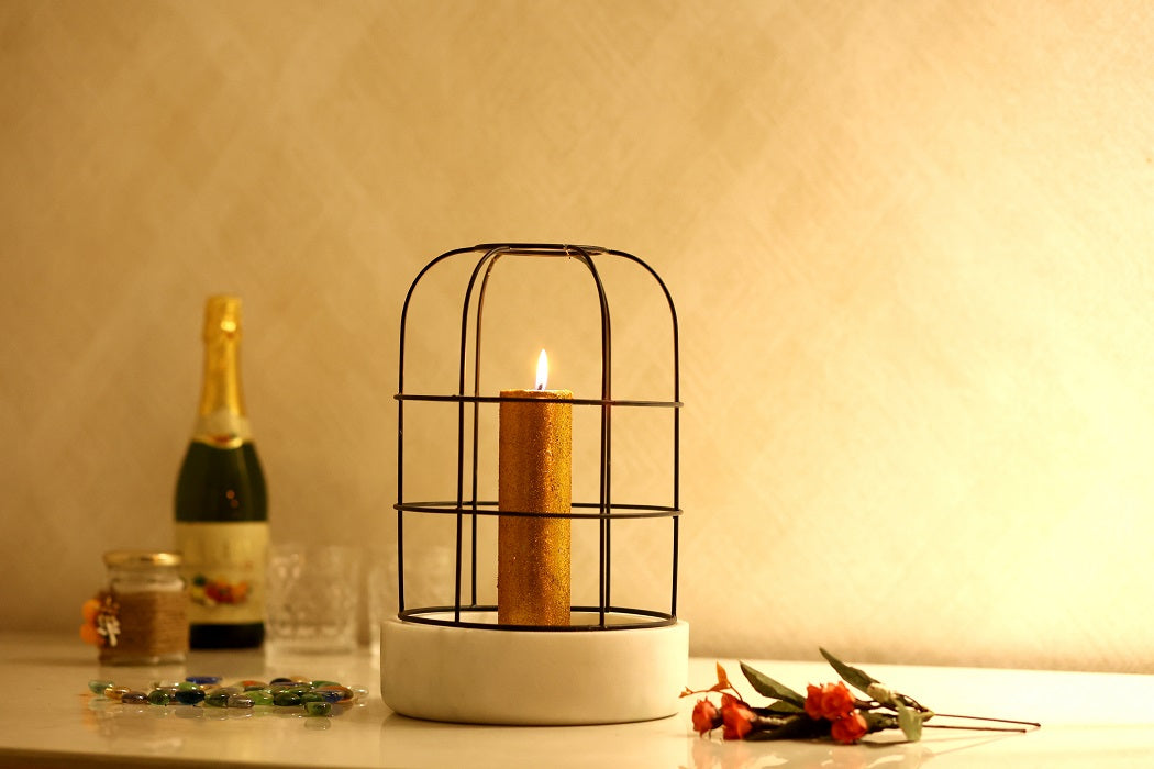 Marble Candle Holder