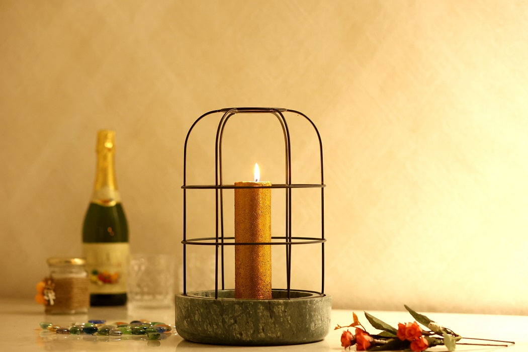Marble Candle Holder