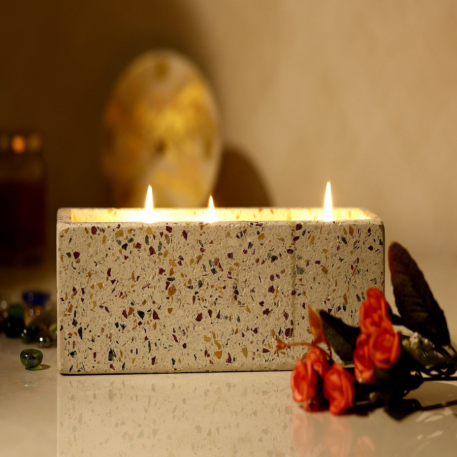 Marble Candle Holder