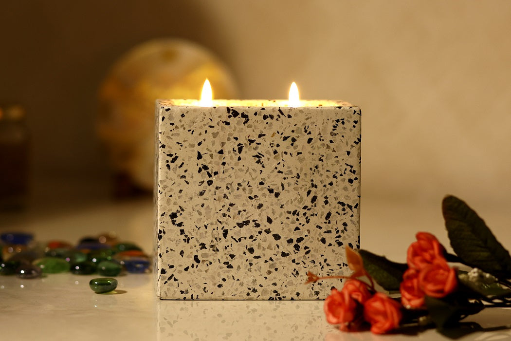 Marble Candle Holder