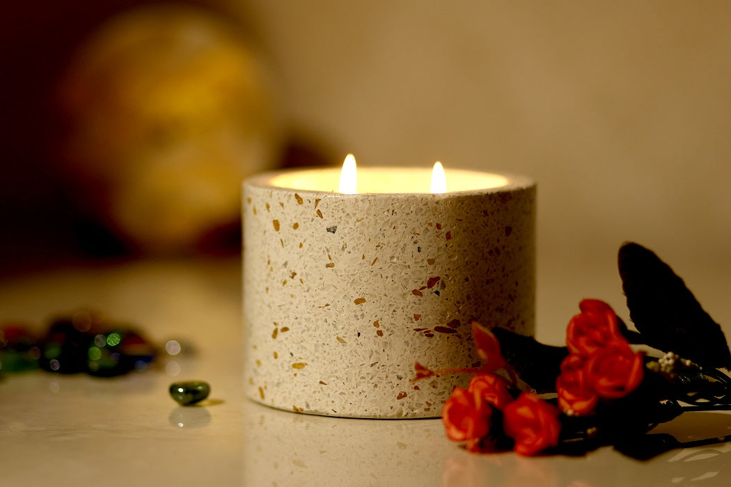 Marble Candle Holder