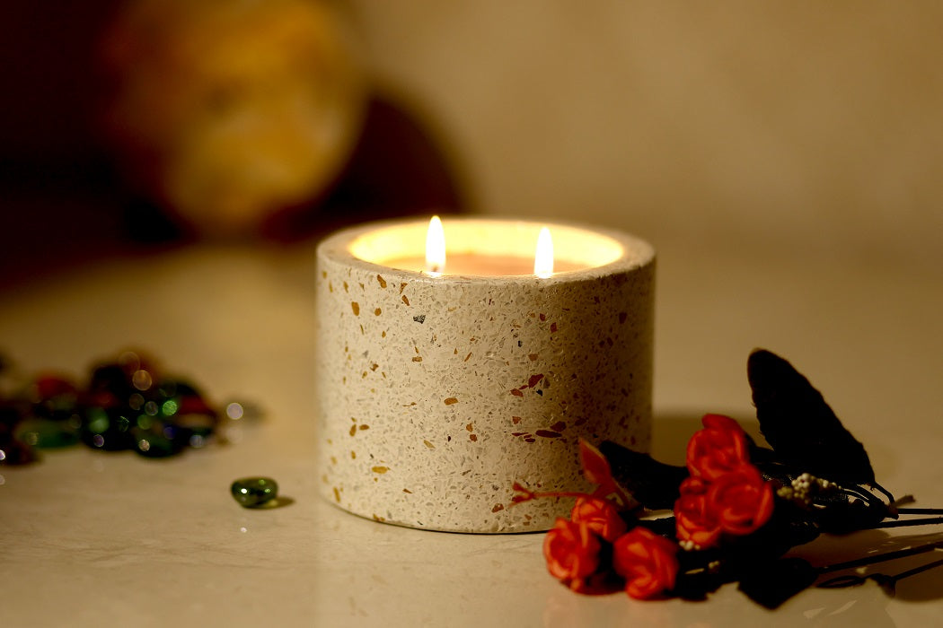 Marble Candle Holder
