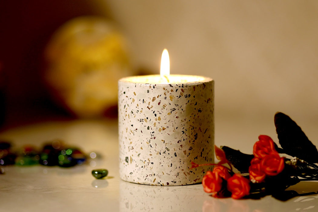 Marble Candle Holder
