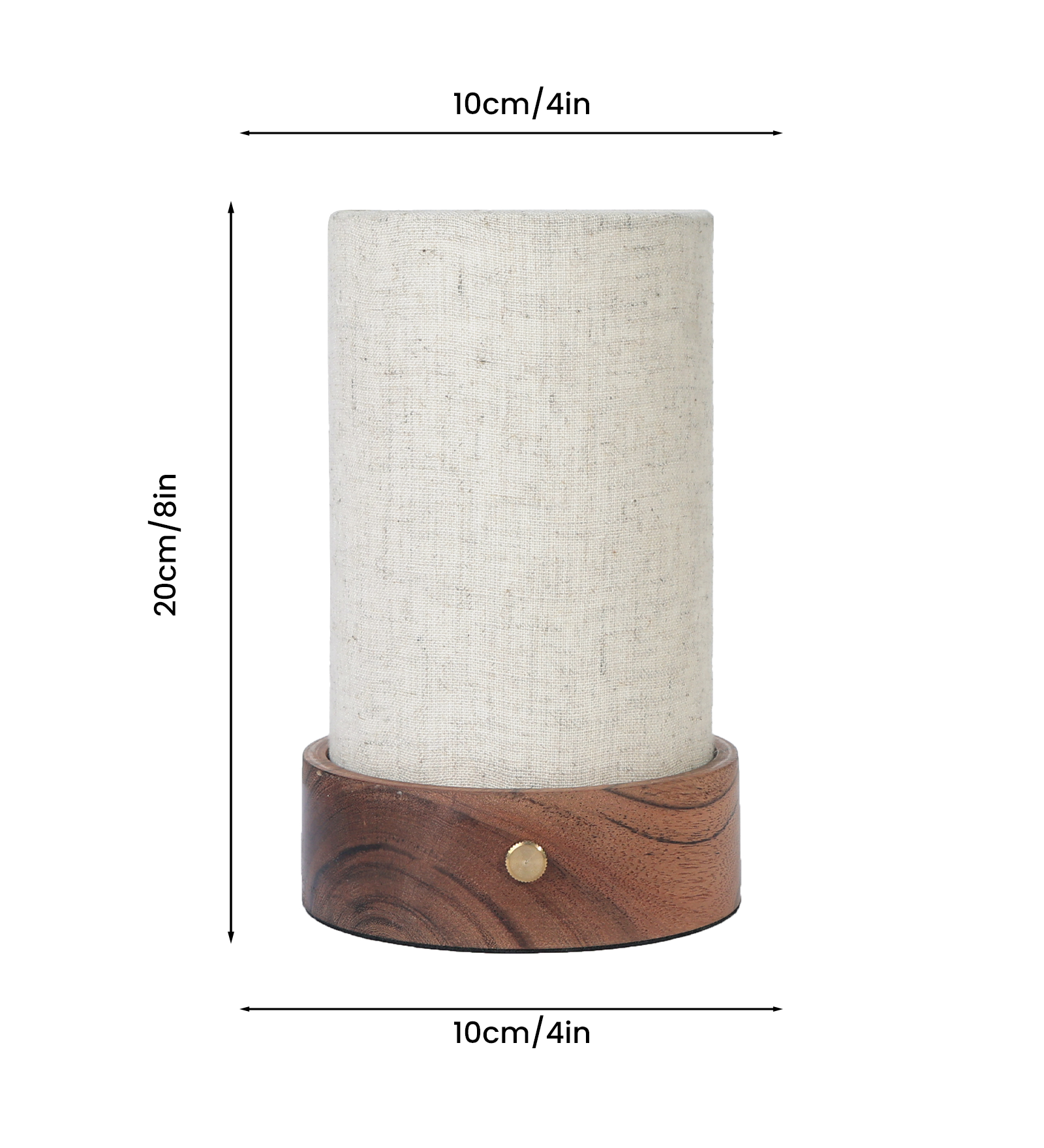 Artisanal Battery Operated Table Lamp