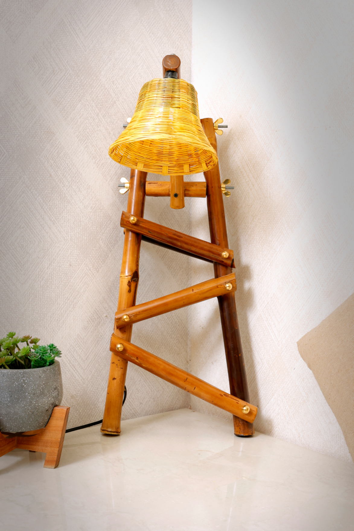 à la mode Bamboo Floor Lamp