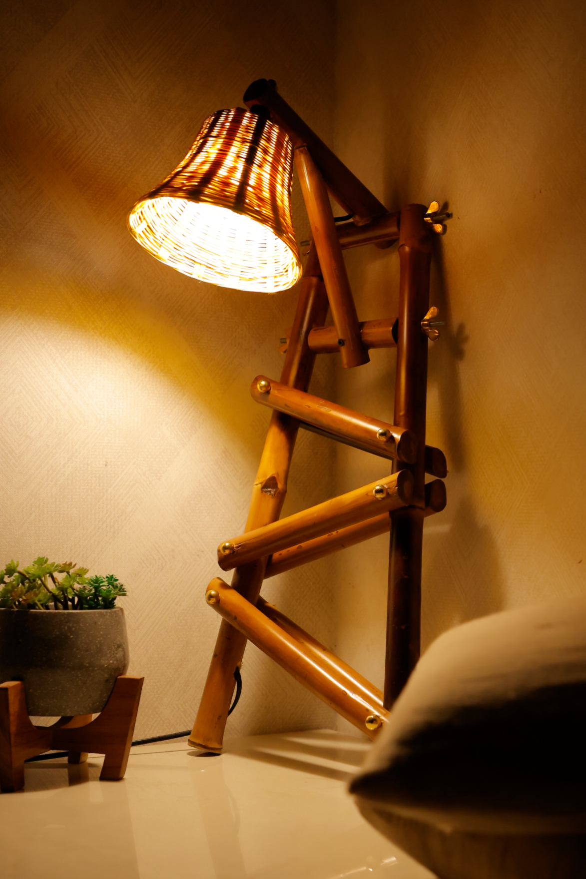 à la mode Bamboo Floor Lamp