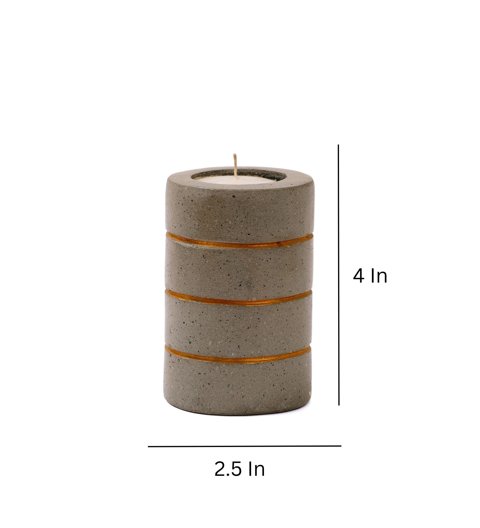 Terrazo T-Light Candle Holder