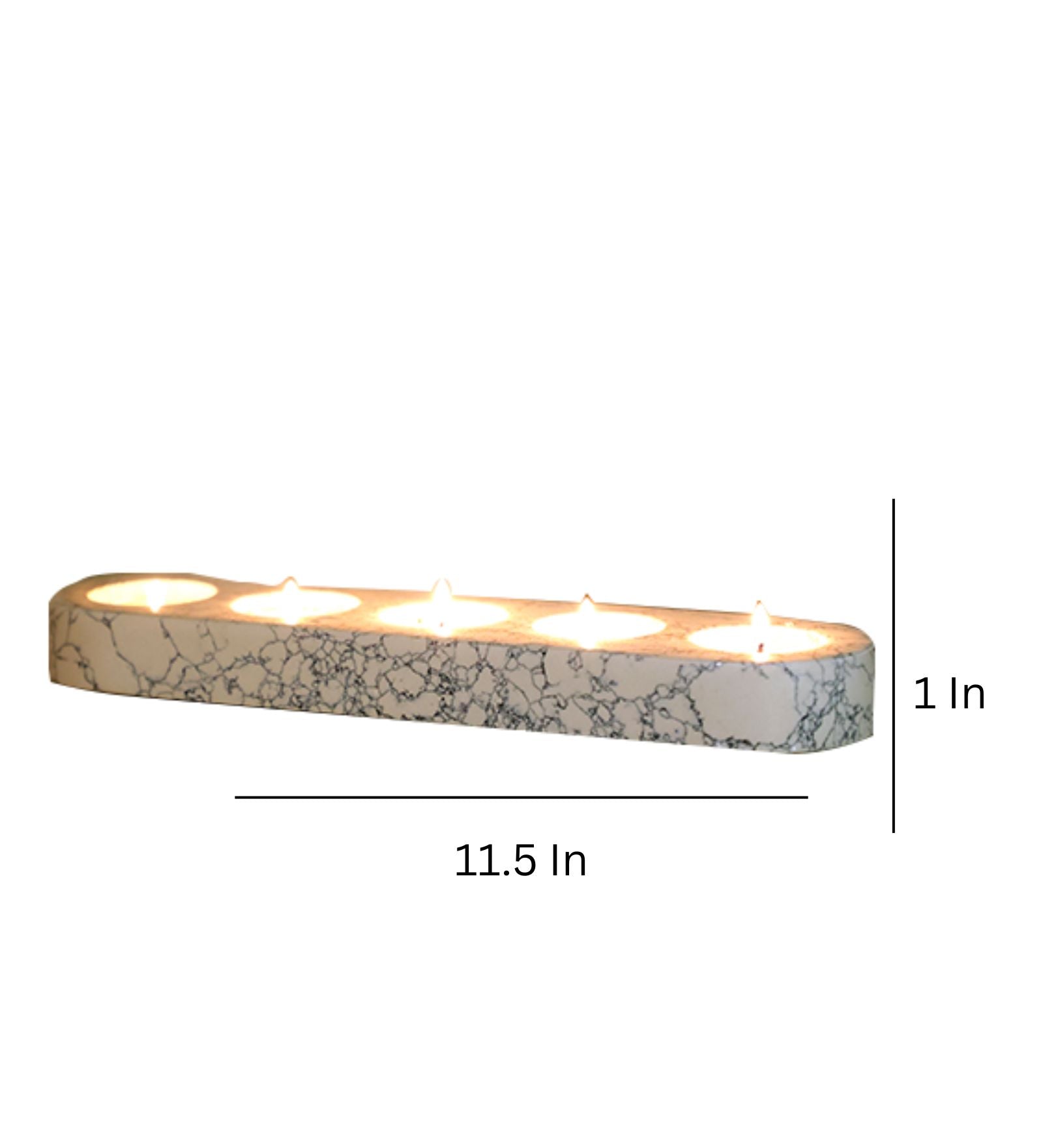 Terrazo T-Light Candle Holder
