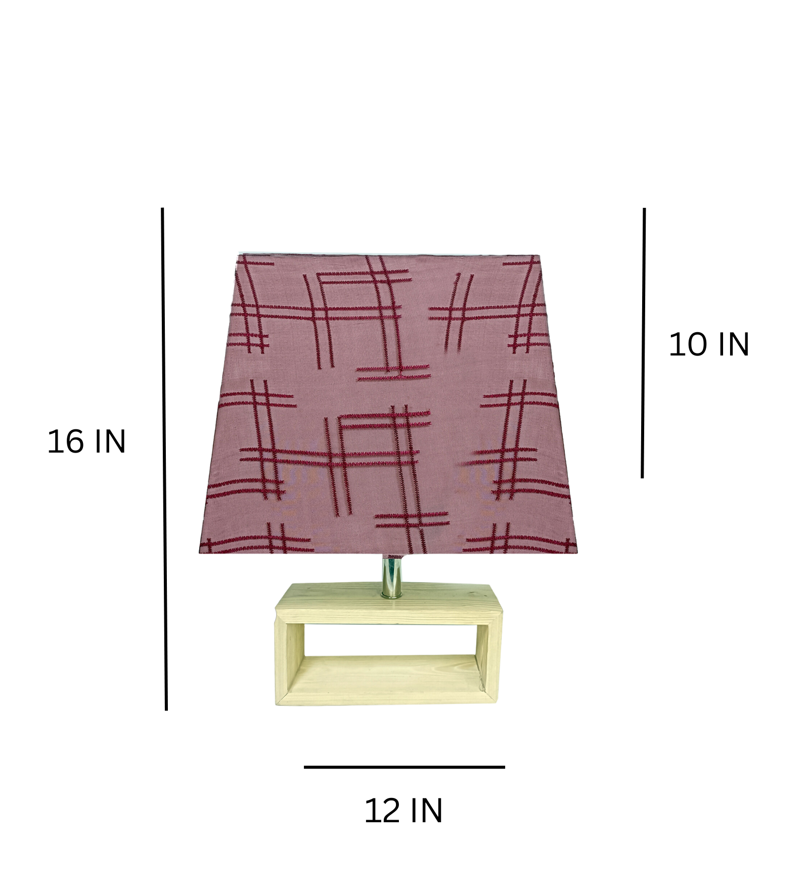 Avant Grade Wooden Table Lamp