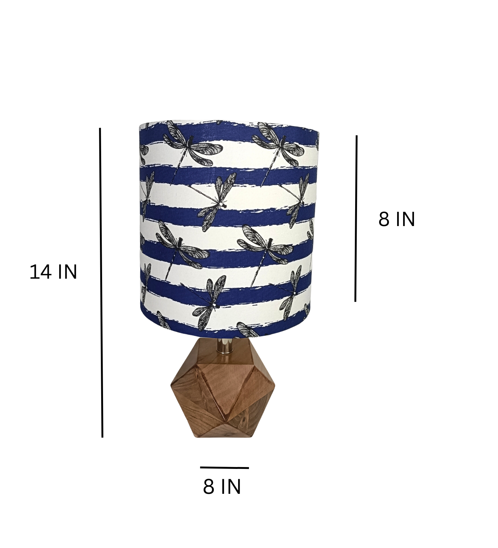 Artistic Wooden Table Lamp