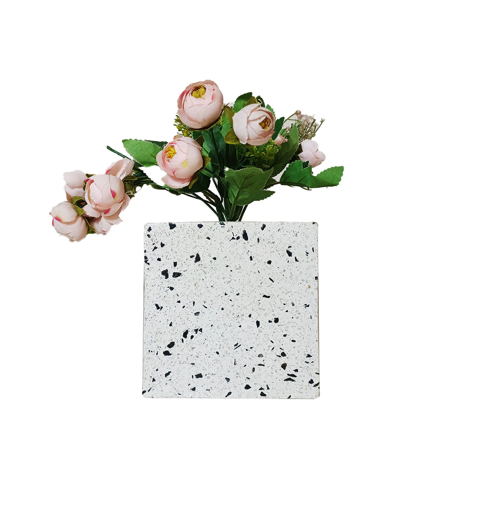 Triangular Terrazzo Artificial Plant
