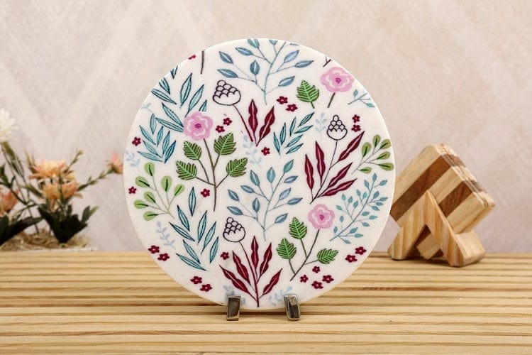Wall Corsage Marble Table Decor Item