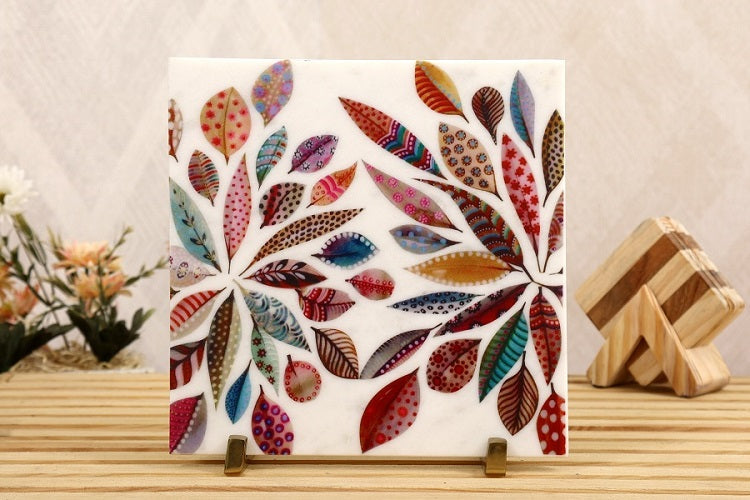 Choicest Bloom Marble Table Decor Item
