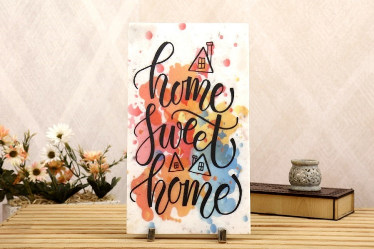 Home Sweet Home Marble Table Decor Item