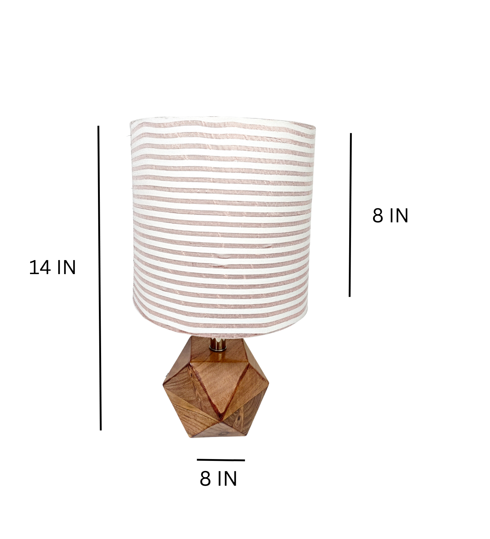 Aesthetic Wooden Table Lamp