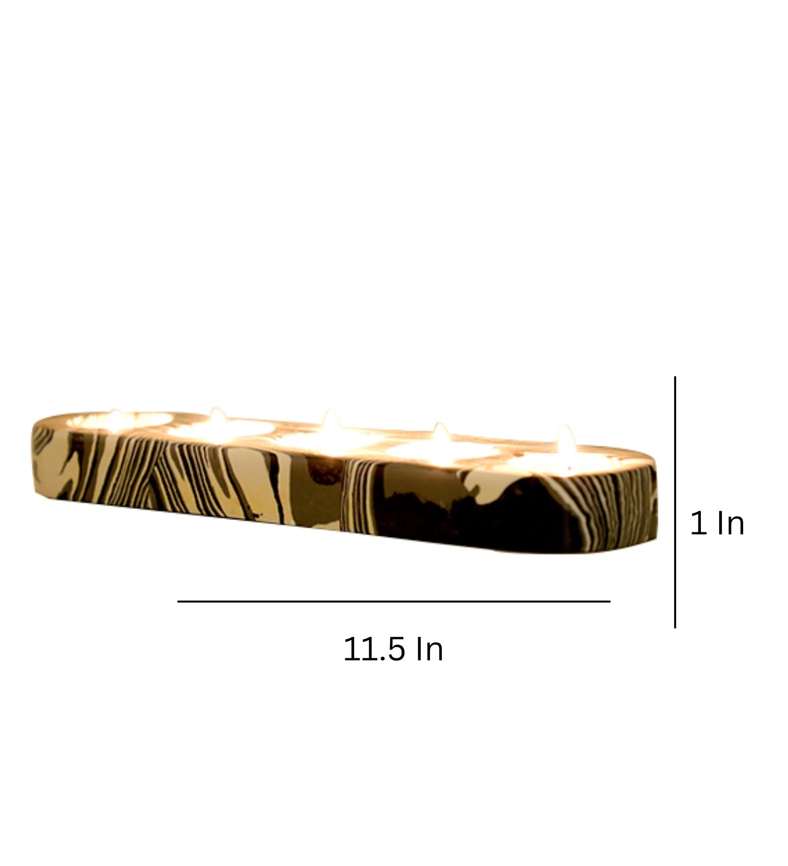 Terrazo T-Light Candle Holder