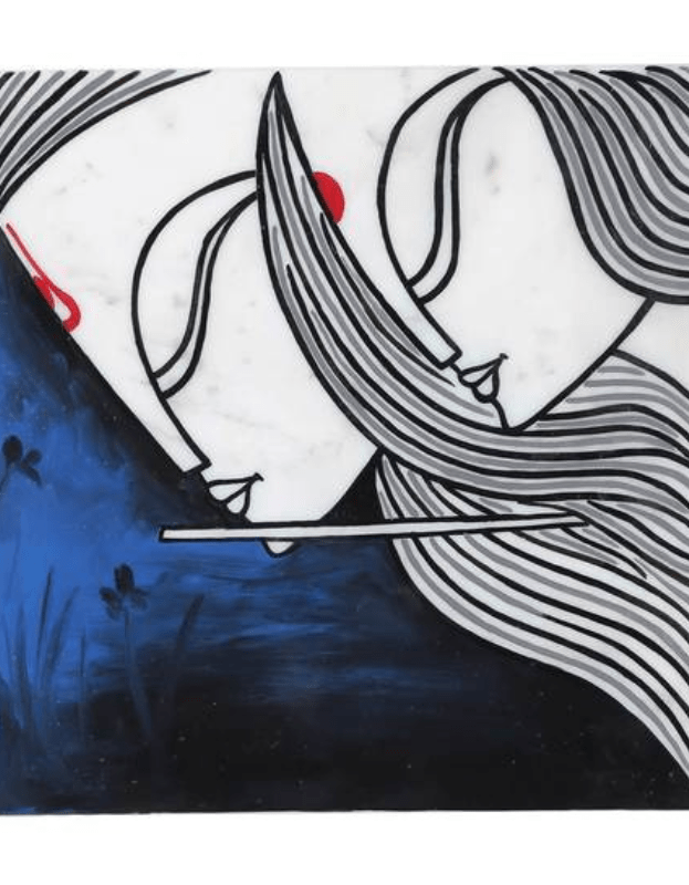 Till Eternity Marble Wall Art