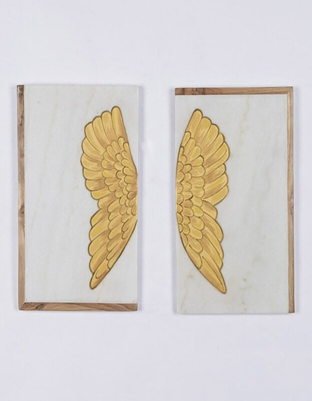 Give Me Wings Marble Wall Art