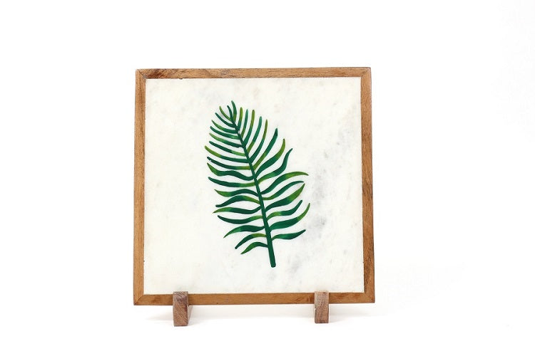 Nature Walk Marble Table Decor Item