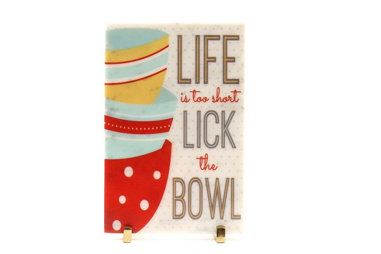 Lick the bowl Marble Table Decor Item