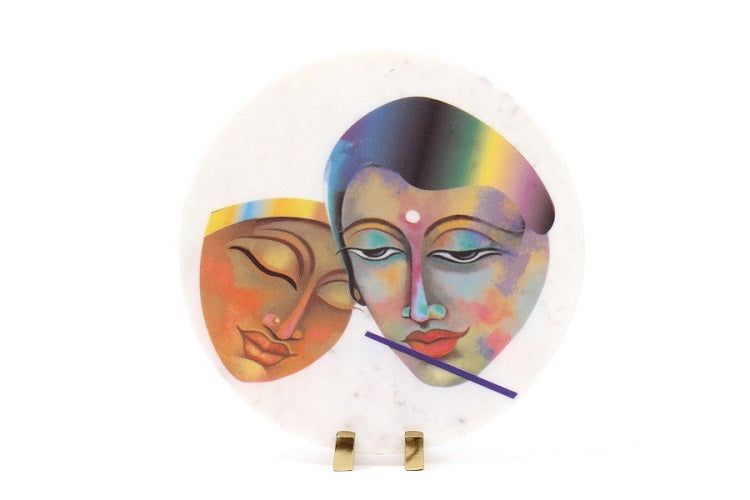 Eternal Love Marble Table Decor Item