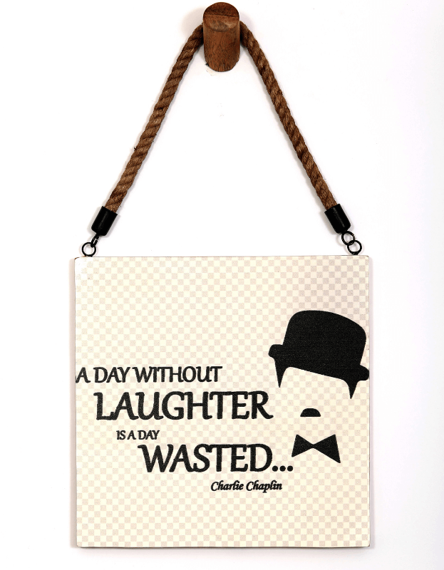 Charlie Chaplin Marble Wall Art