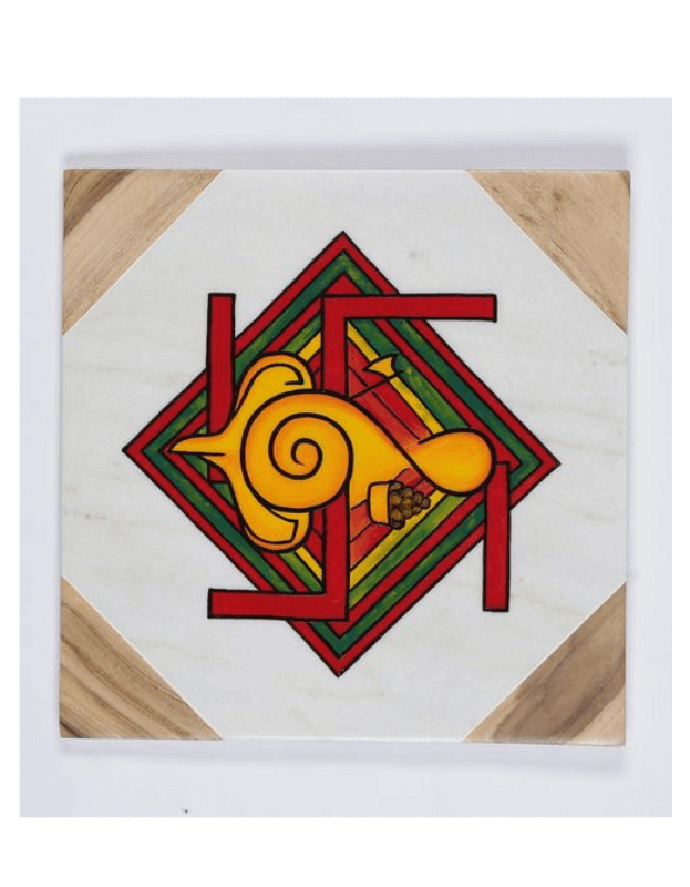 Supreme Power Marble Wall Art