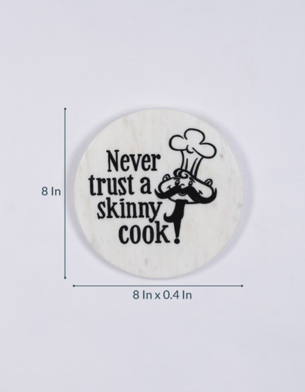 Kitchen Quote Marble Wall Art