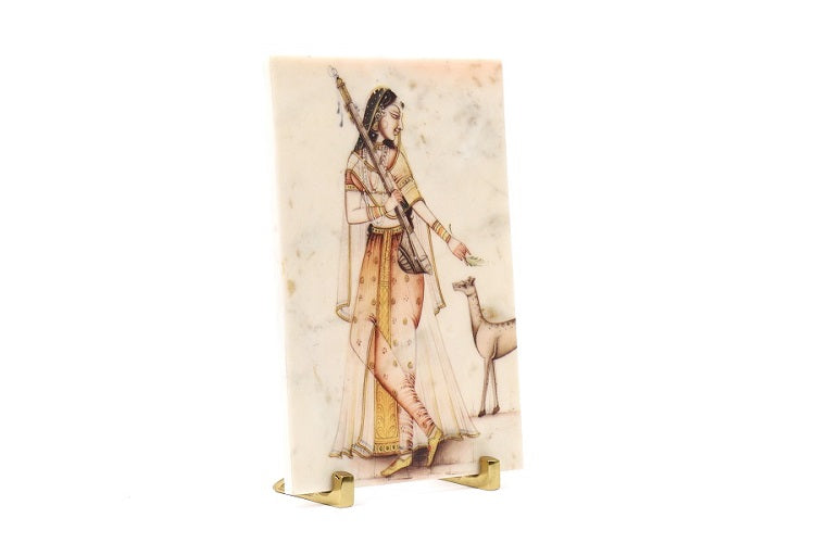 Mughal Marble Table Decor Item