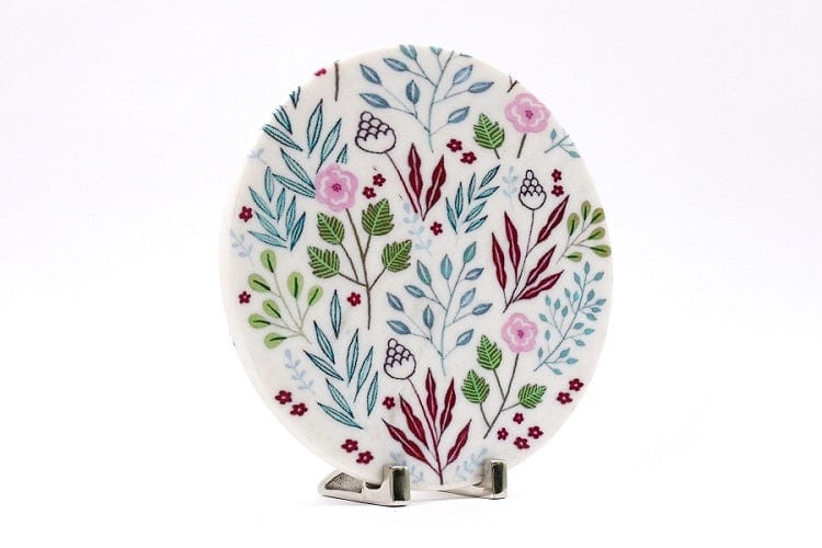 Wall Corsage Marble Table Decor Item