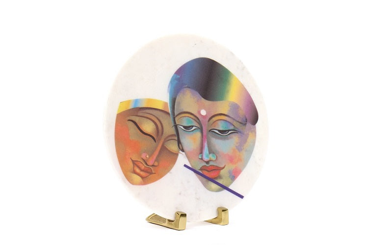 Eternal Love Marble Table Decor Item
