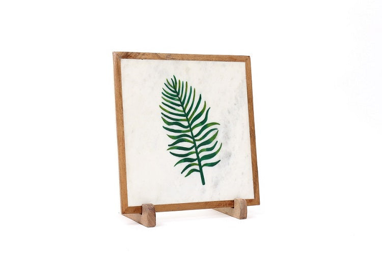 Nature Walk Marble Table Decor Item