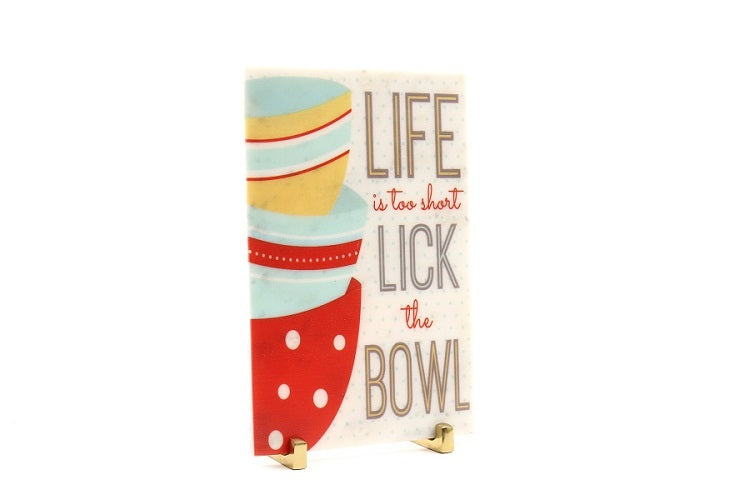 Lick the bowl Marble Table Decor Item
