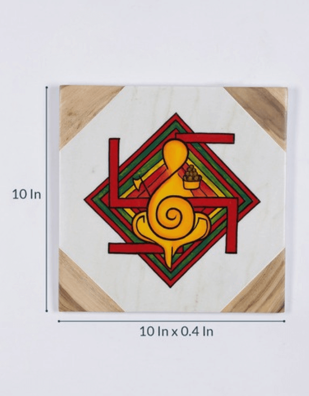 Supreme Power Marble Wall Art