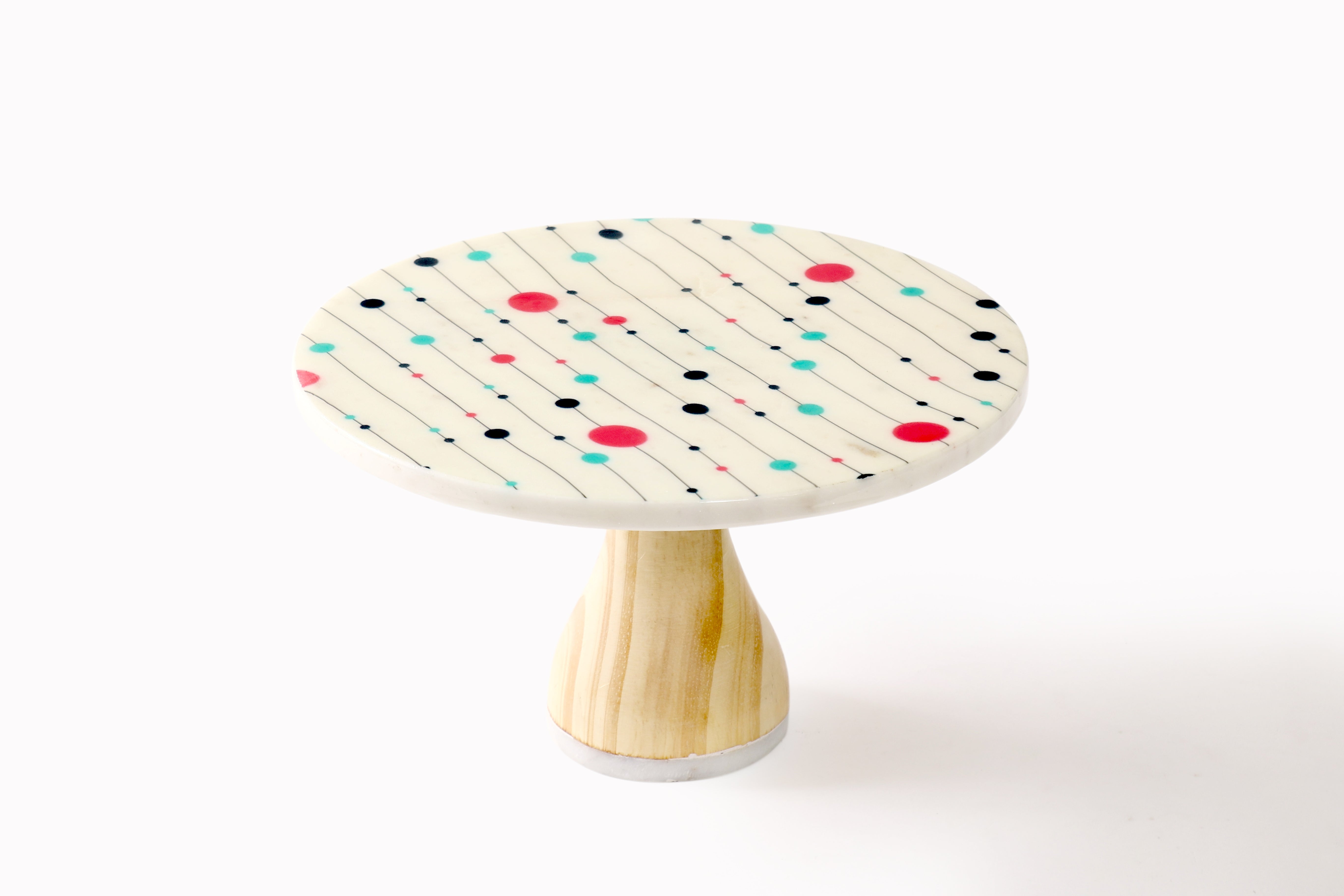 Mellow Marble Cake Stand