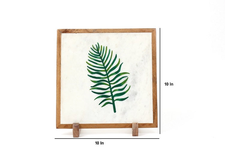 Nature Walk Marble Table Decor Item