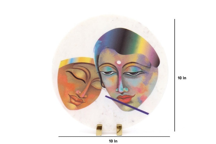 Eternal Love Marble Table Decor Item