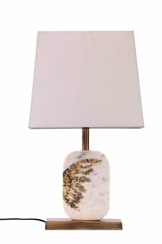 Winged Marble Table Lamp