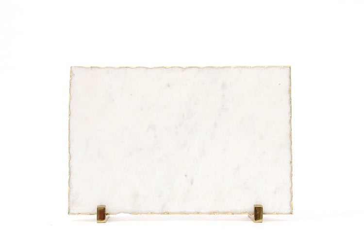 Life Quote Marble Table Decor Item