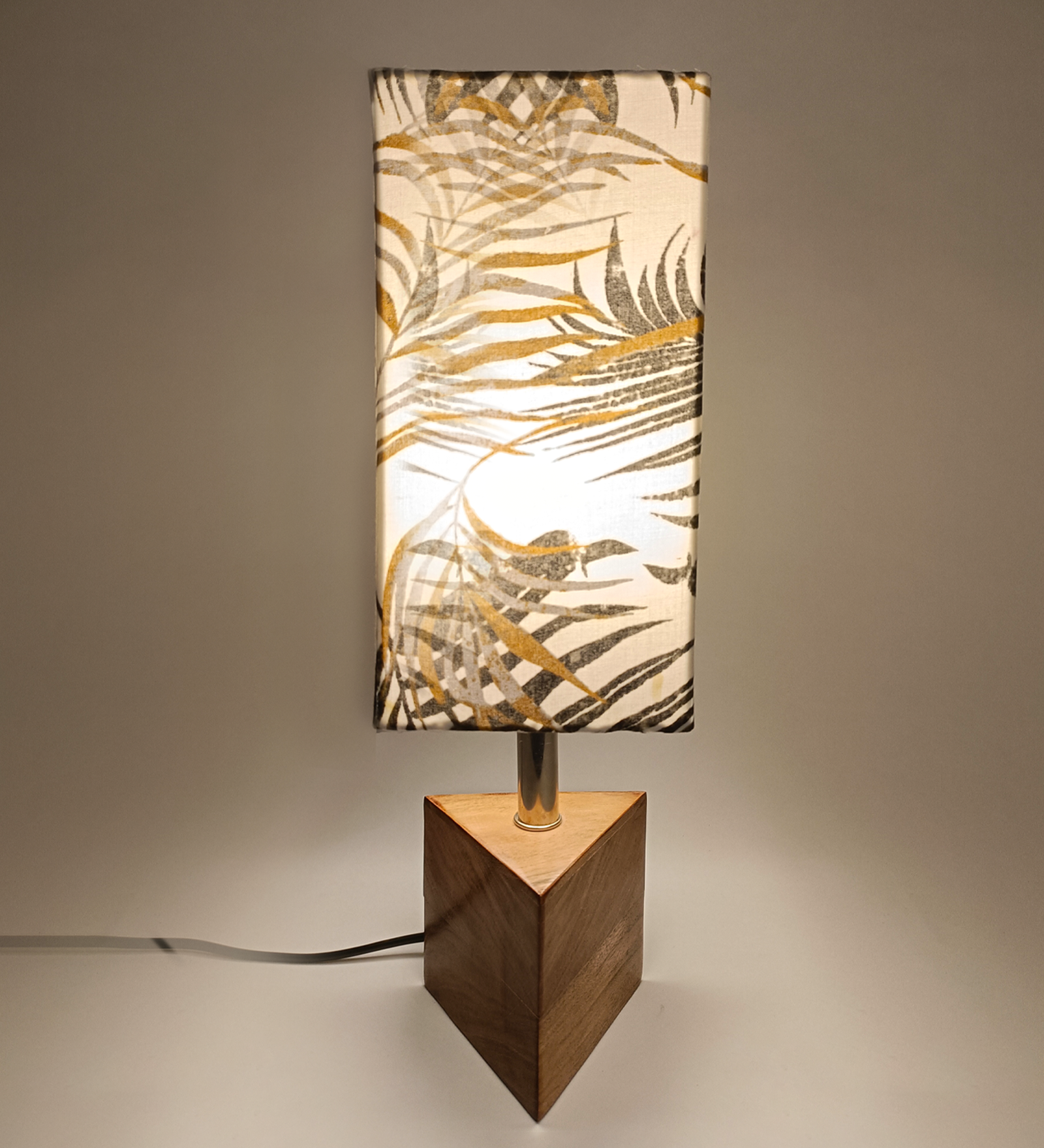Inventive Wooden Table Lamp