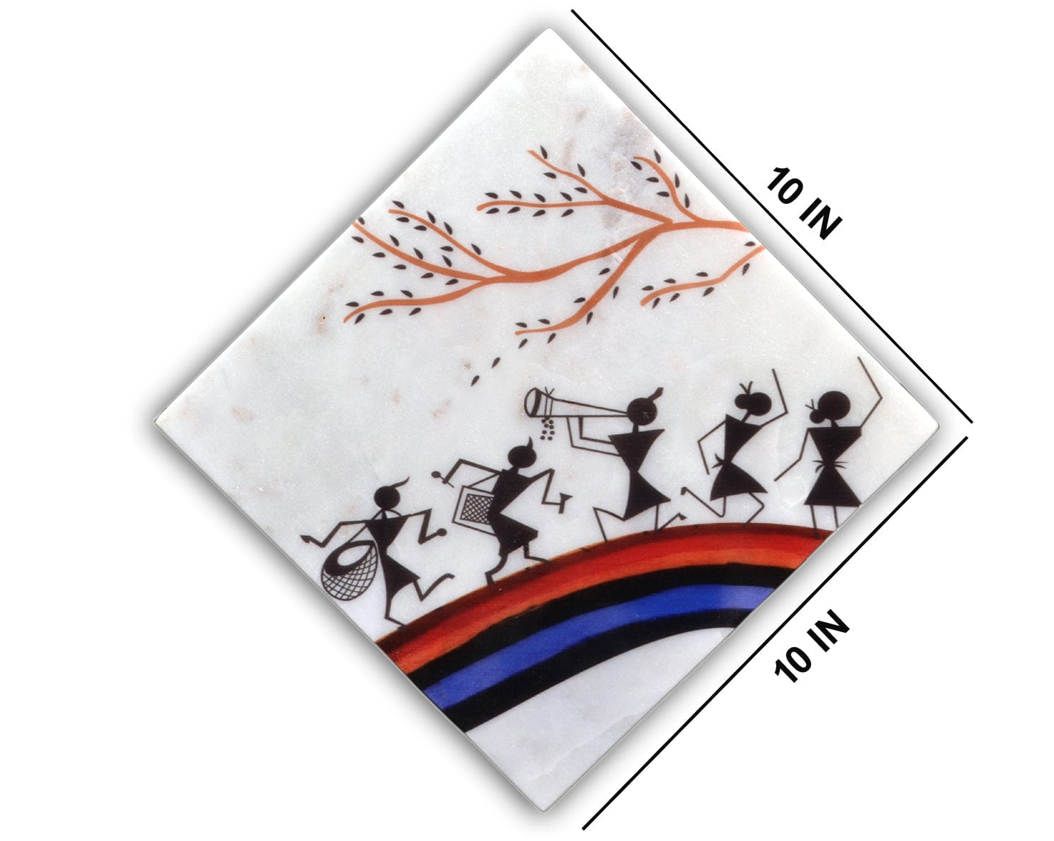 World of Worli Marble Wall Art