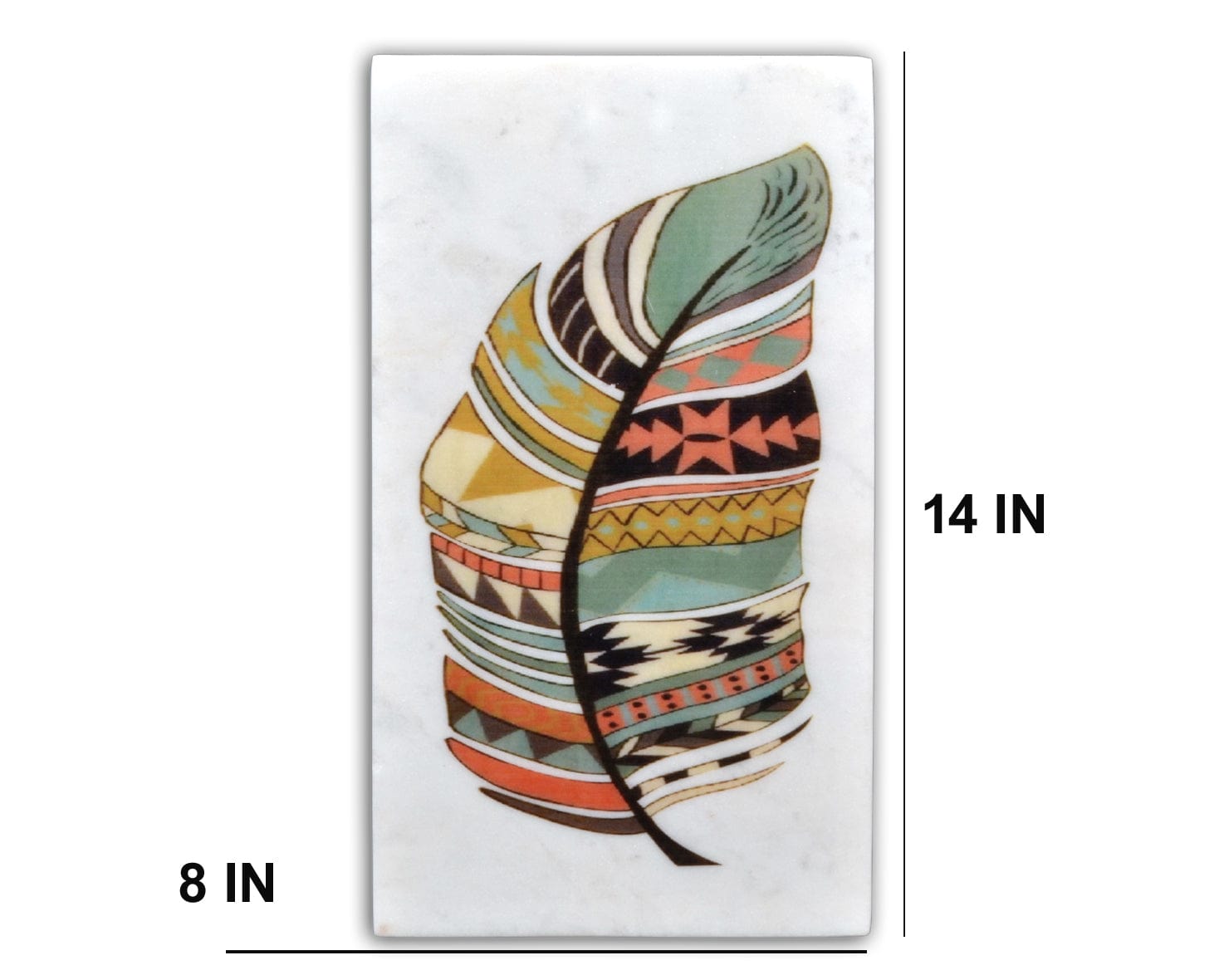 Tribal Art Marble Wall Art