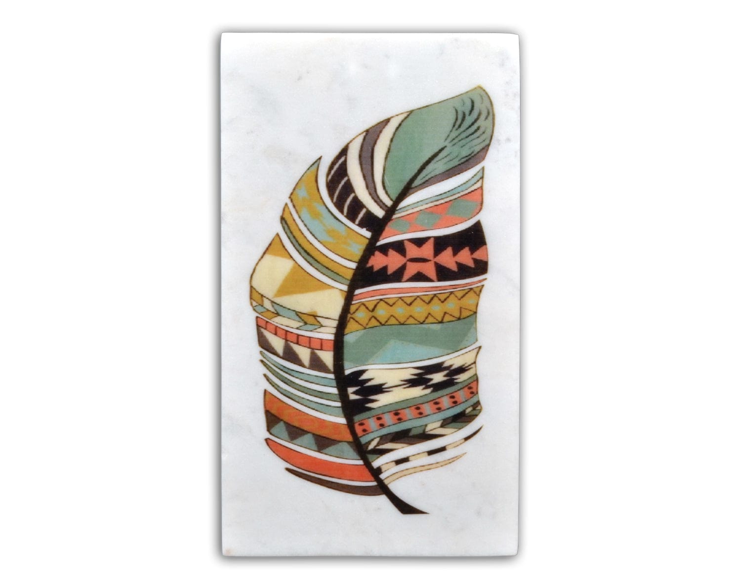 Tribal Art Marble Wall Art
